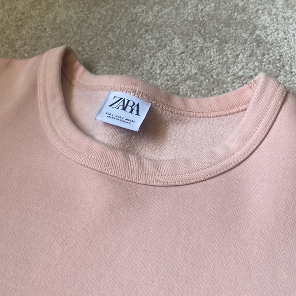 ZARA Soft Pink Sweater - Picture 2 of 2
